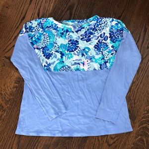Lilly Pulitzer girls T-shirt sz XL